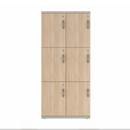 Prime™ 65.6"H Double Column Locker, Three Rows, 30"W x 18"D, Laminate Doors - Left Opening