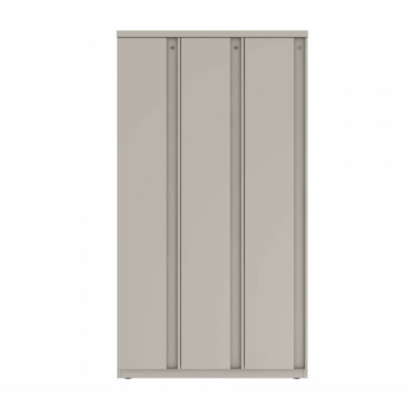 Prime™ 65.6"H Triple Column Locker, One Row, 36"W x 18"D, Full Pull Doors - Left Opening