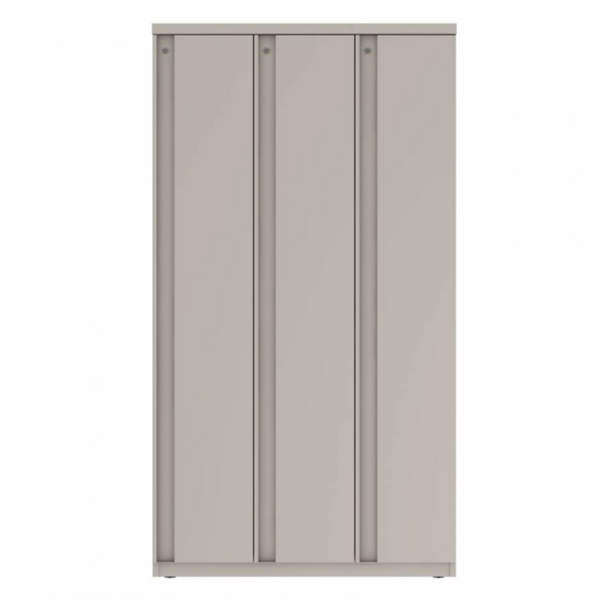 Prime™ 65.6"H Triple Column Locker, One Row, 36"W x 18"D, Full Pull Doors - Right Opening