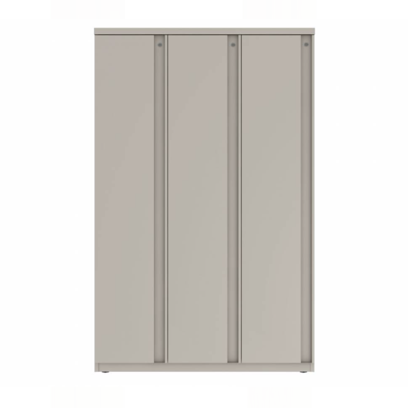 Prime™ 65.6"H Triple Column Locker, One Row, 42"W x 18"D, Full Pull Doors - Left Opening