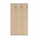 Prime™ 65.6"H Triple Column Locker, One Row, 36"W x 18"D, Laminate Doors - Left Opening