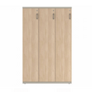 Prime™ 65.6"H Triple Column Locker, One Row, 42"W x 18"D, Laminate Doors - Left Opening