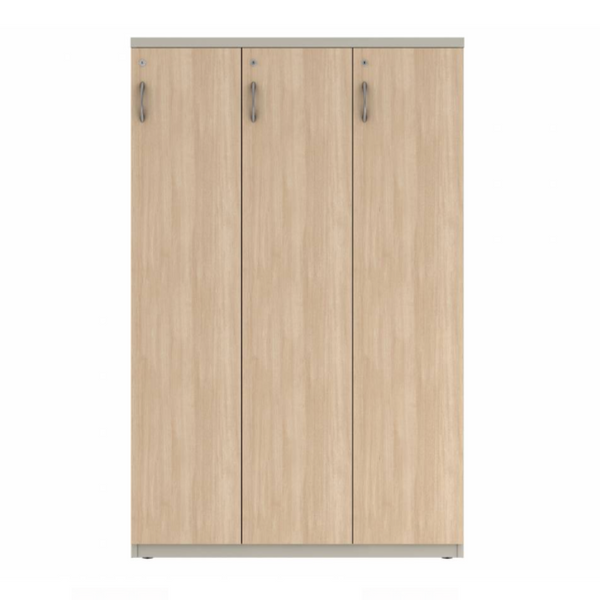 Prime™ 65.6"H Triple Column Locker, One Row, 42"W x 18"D, Laminate Doors - Right Opening