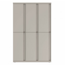 Prime™ 65.6"H Triple Column Locker, Two Rows, 42"W x 18"D, Full Pull Doors - Left Opening