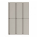 Prime™ 65.6"H Triple Column Locker, Two Rows, 42"W x 18"D, Full Pull Doors - Right Opening