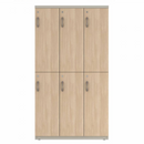 Prime™ 65.6"H Triple Column Locker, Two Rows, 36"W x 18"D, Laminate Doors - Right Opening