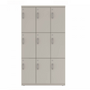Prime™ 65.6"H Triple Column Locker, Three Rows, 36"W x 18"D, Flat Metal Doors - Right Opening
