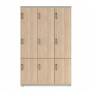 Prime™ 65.6"H Triple Column Locker, Three Rows, 36"W x 18"D, Laminate Doors - Right Opening