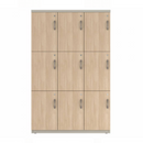 Prime™ 65.6"H Triple Column Locker, Three Rows, 42"W x 18"D, Laminate Doors - Left Opening
