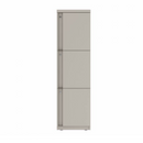 Prime™ 53.6"H Single Column Locker, Three Rows, 15"W x 18"D, Full Pull Doors - Right Opening