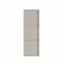 Prime™ 53.6"H Single Column Locker, Three Rows, 18"W x 18"D, Full Pull Doors - Left Opening
