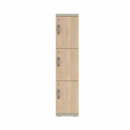 Prime™ 53.6"H Single Column Locker, Three Rows, 12"W x 18"D, Laminate Doors - Right Opening
