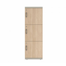 Prime™ 53.6"H Single Column Locker, Three Rows, 18"W x 18"D, Laminate Doors - Right Opening