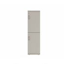 Prime™ 53.6"H Single Column Locker, Two Rows, 15"W x 18"D, Flat Metal Doors - Right Opening