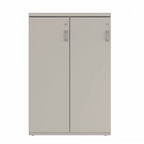 Prime™ 53.6"H Double Column Locker, One Row, 36"W x 18"D, Flat Metal Doors - Left Opening