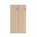 Prime™ 53.6"H Double Column Locker, One Row, 30"W x 18"D, Laminate Doors - Left Opening