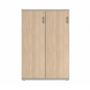 Prime™ 53.6"H Double Column Locker, One Row, 36"W x 18"D, Laminate Doors - Left Opening