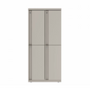 Prime™ 53.6"H Double Column Locker, Two Rows, 24"W x 18"D, Full Pull Doors - Right Opening