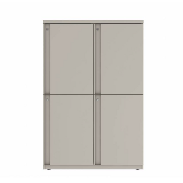 Prime™ 53.6"H Double Column Locker, Two Rows, 36"W x 18"D, Full Pull Doors - Right Opening