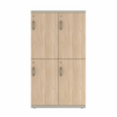Prime™ 53.6"H Double Column Locker, Two Rows, 30"W x 18"D, Laminate Doors - Right Opening