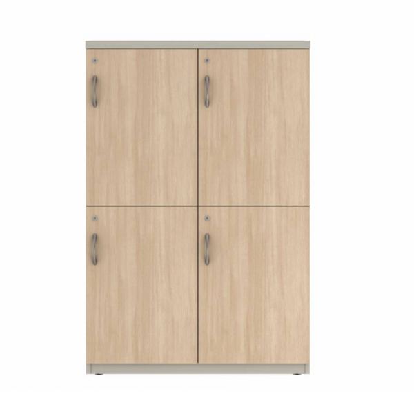 Prime™ 53.6"H Double Column Locker, Two Rows, 36"W x 18"D, Laminate Doors - Right Opening