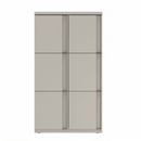 Prime™ 53.6"H Double Column Locker, Three Rows, 30"W x 18"D, Full Pull Doors - Right Opening