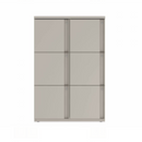 Prime™ 53.6"H Double Column Locker, Three Rows, 36"W x 18"D, Full Pull Doors - Left Opening