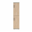 Prime™ 53.6"H Single Column Locker, Two Rows, 15"W x 18"D, Laminate Doors - Right Opening