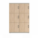 Prime™ 53.6"H Double Column Locker, Three Rows, 36"W x 18"D, Laminate Doors - Left Opening