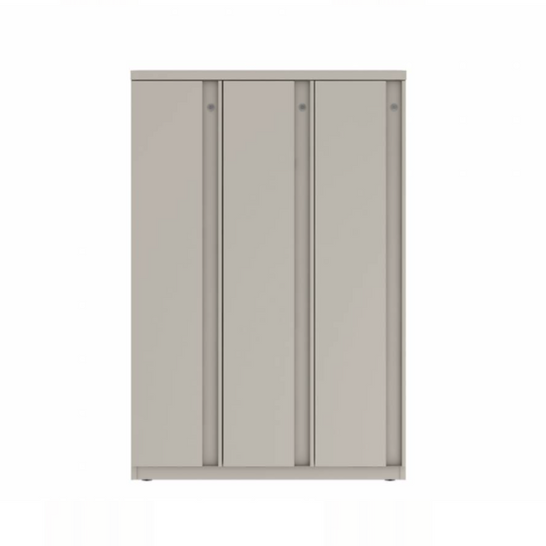 Prime™ 53.6"H Triple Column Locker, One Row, 36"W x 18"D, Full Pull Doors - Left Opening