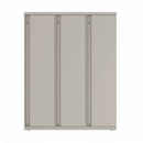 Prime™ 53.6"H Triple Column Locker, One Row, 42"W x 18"D, Full Pull Doors - Right Opening