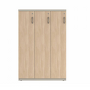 Prime™ 53.6"H Triple Column Locker, One Row, 36"W x 18"D, Laminate Doors - Left Opening