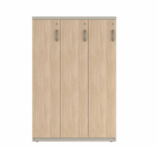 Prime™ 53.6"H Triple Column Locker, One Row, 36"W x 18"D, Laminate Doors - Left Opening