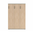 Prime™ 53.6"H Triple Column Locker, One Row, 36"W x 18"D, Laminate Doors - Right Opening