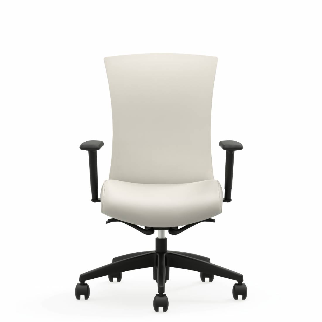 Vion Weight Sensing Synchro-Tilter High Back Upholstered Meeting Chair ...