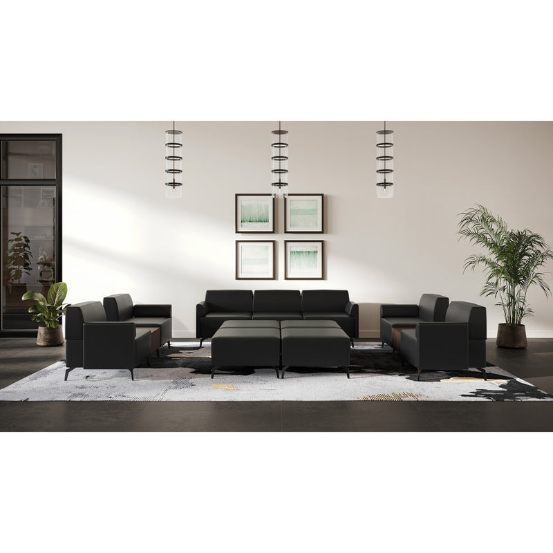 Saxon Modular Reception Seating Tall Arms - Set of 2