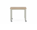 Collaborative Spaces™ 29"H Workshop Table with Casters - 36"W x 36"D