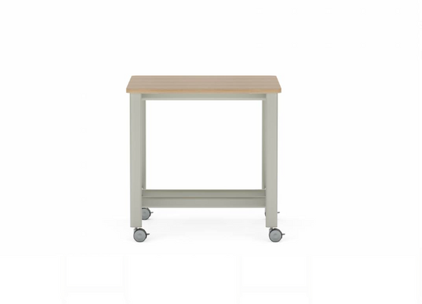 Collaborative Spaces™ 36"H Workshop Table with Casters - 36"W x 36"D