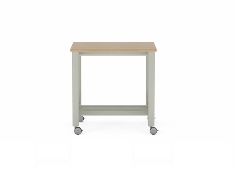 Collaborative Spaces™ 36"H Workshop Table with Casters - 36"W x 36"D
