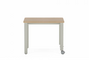 Collaborative Spaces™ 29"H Workshop Table with Casters & Levelers - 36"W x 36"D