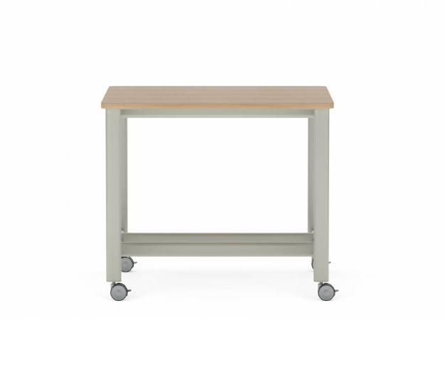 Collaborative Spaces™ 36"H Workshop Table with Casters - 48"W x 48"D