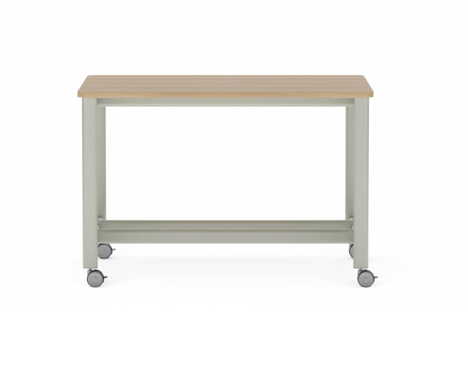 Collaborative Spaces™ 36"H Workshop Table with Casters - 60"W x 48"D