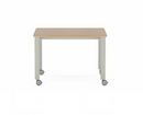 Collaborative Spaces™ 29"H Workshop Table with Casters - 42"W x 42"D