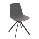 Zoso Contemporary Faux Leather Swivel Guest Chair