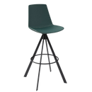 Zoso Contemporary Faux Leather Swivel Bar Stool