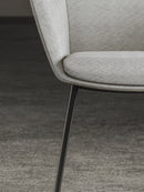Ardyn Low Back Lounge Chair 4-Leg Metal Base