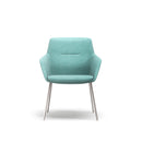 Ardyn Low Back Lounge Chair 4-Leg Metal Base
