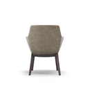 Ardyn Low Back Lounge Chair 4-Leg Wood Base