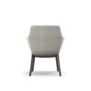 Ardyn Low Back Lounge Chair 4-Leg Wood Base