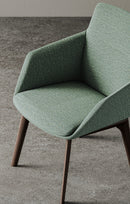 Ardyn Low Back Lounge Chair 4-Leg Wood Base